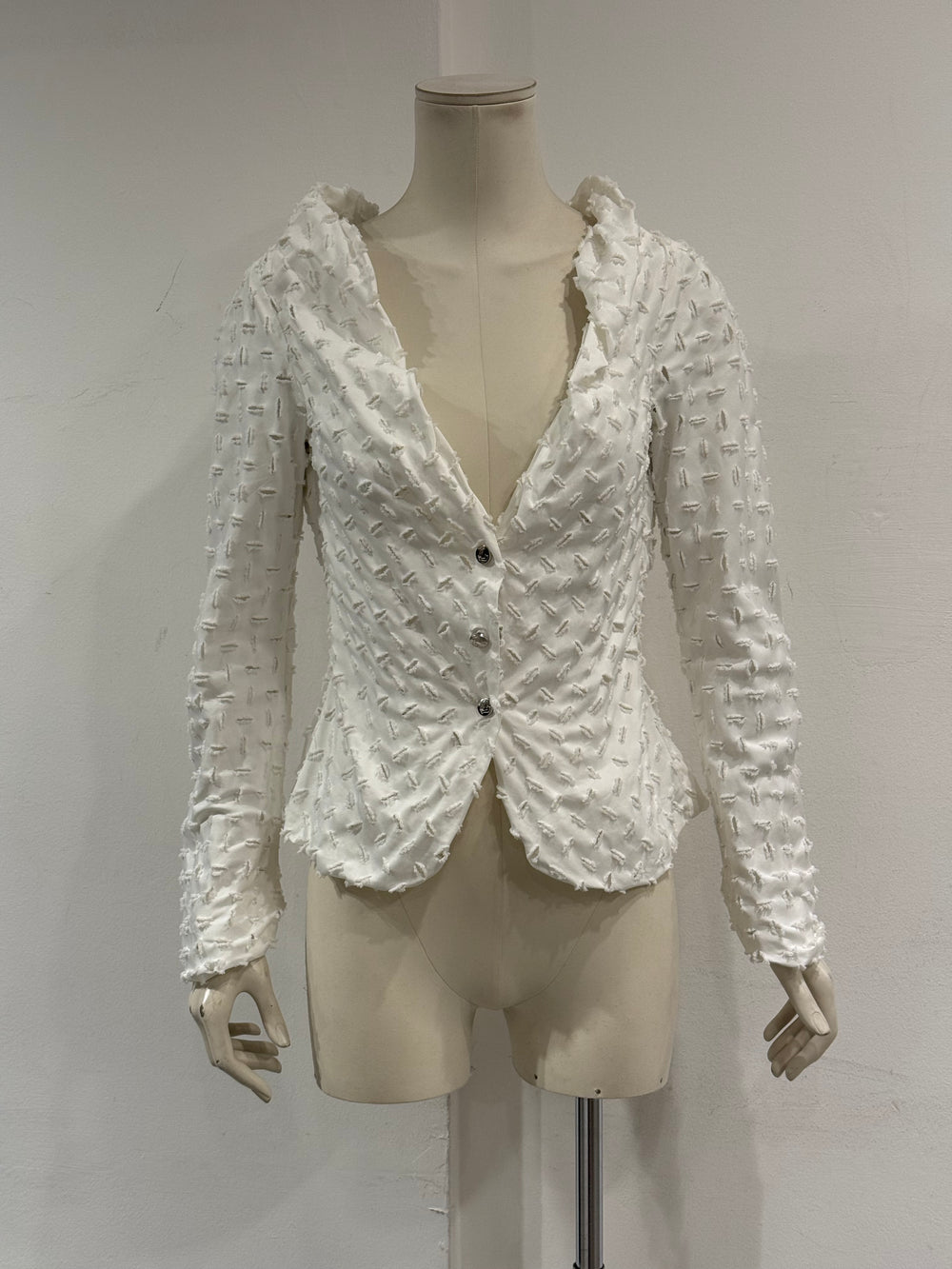1990s Vivienne Westwood cut, slash and pull jacket