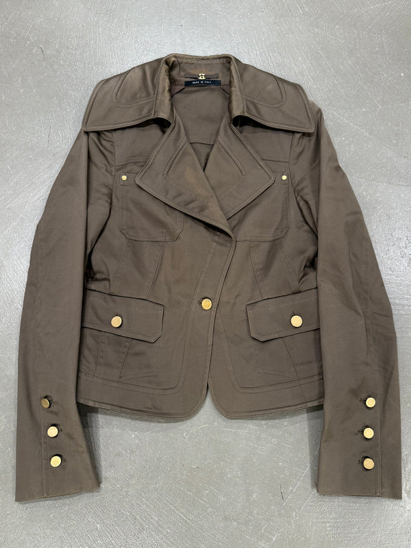 2003 Gucci by Tom Ford military tailored jacket