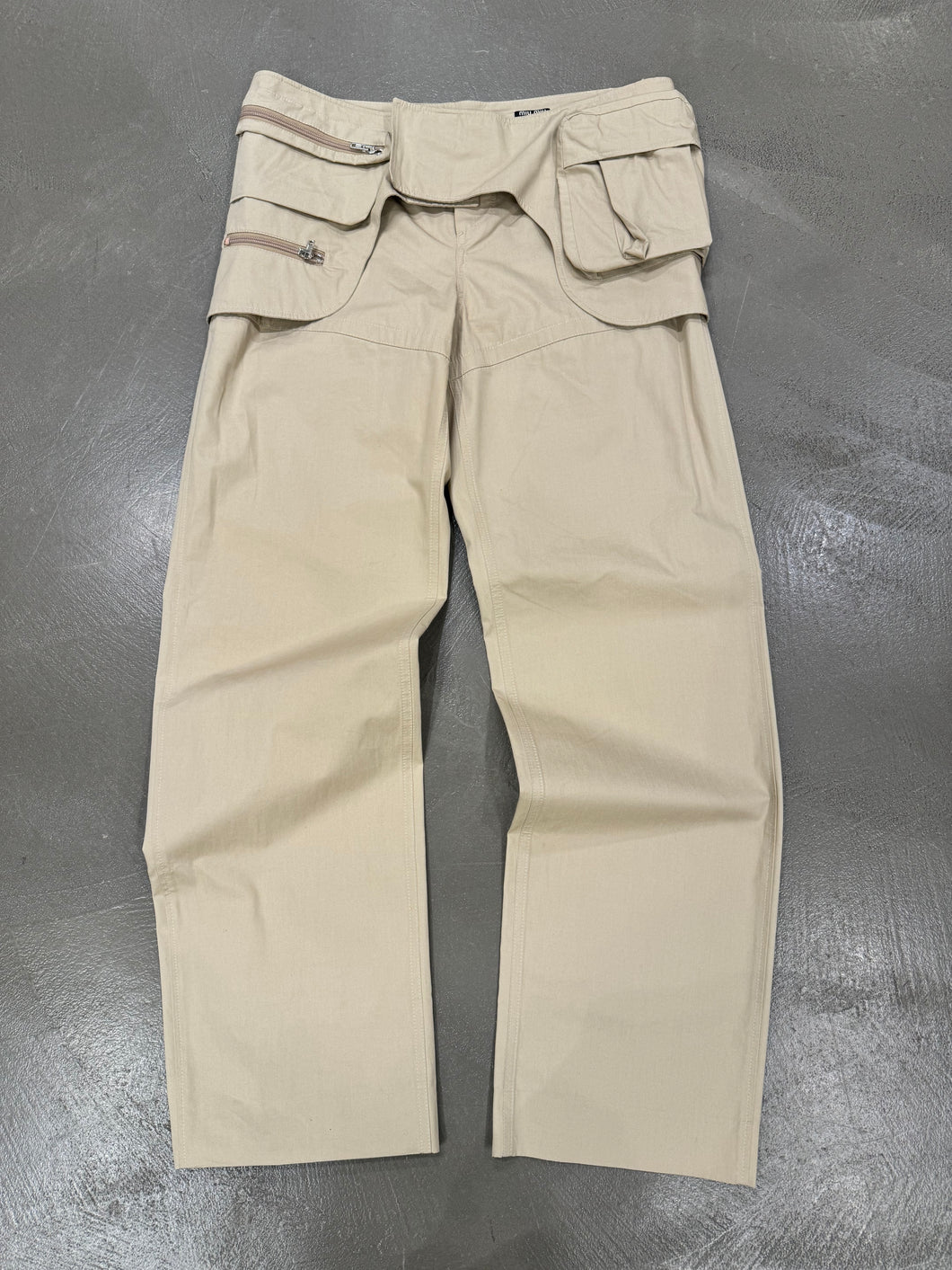 2002 Miu Miu holster cargo pants