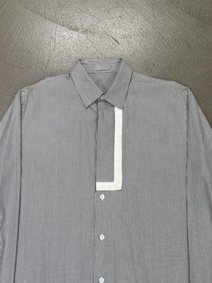 S/S2007 Dior by Hedi Slimane runway striped shirt