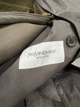 Load image into Gallery viewer, 2000s YVES Saint Laurent by Pilati leather trench coat with removable lining

