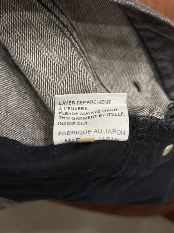 2000s Dior by Hedi Slimane claw mark jeans