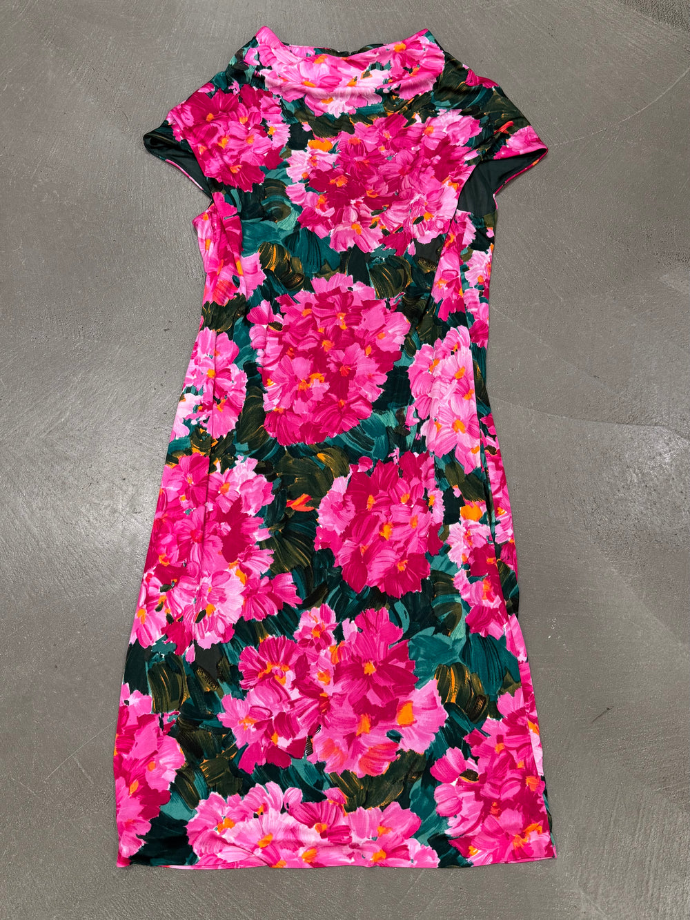 2008 Balenciaga by Ghesquiere iconic floral dress
