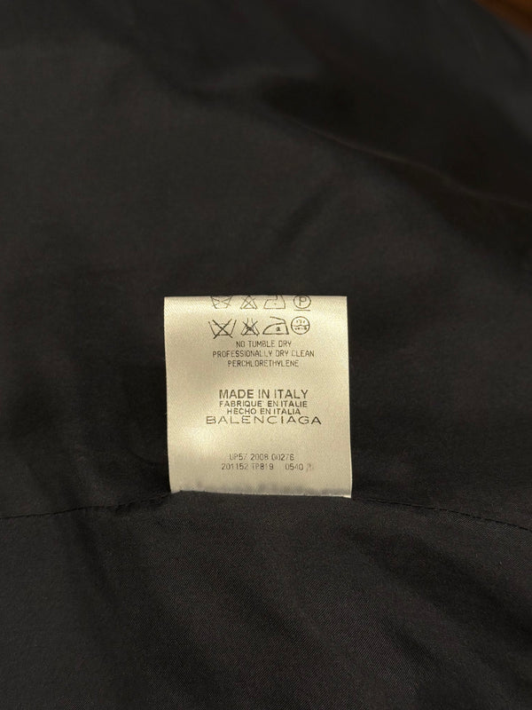 2008 Balenciaga by Ghesquiere asymmetric double breasted blazer