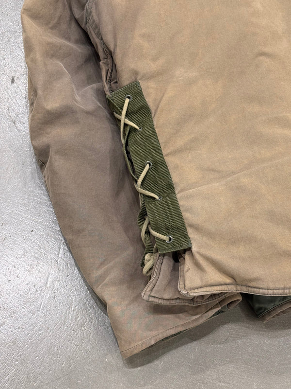 A/W1999 Helmut Lang sun faded M65 flak jacket
