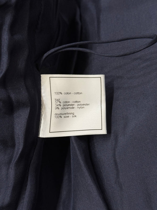 S/S2000 Chanel runway padded set top & skirt