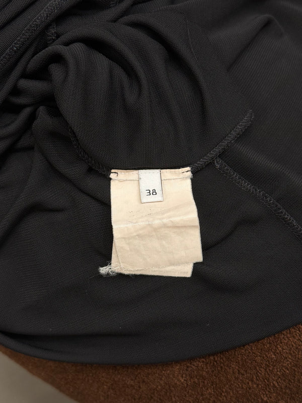 2000s Balenciaga by Ghesquiere paneled dress