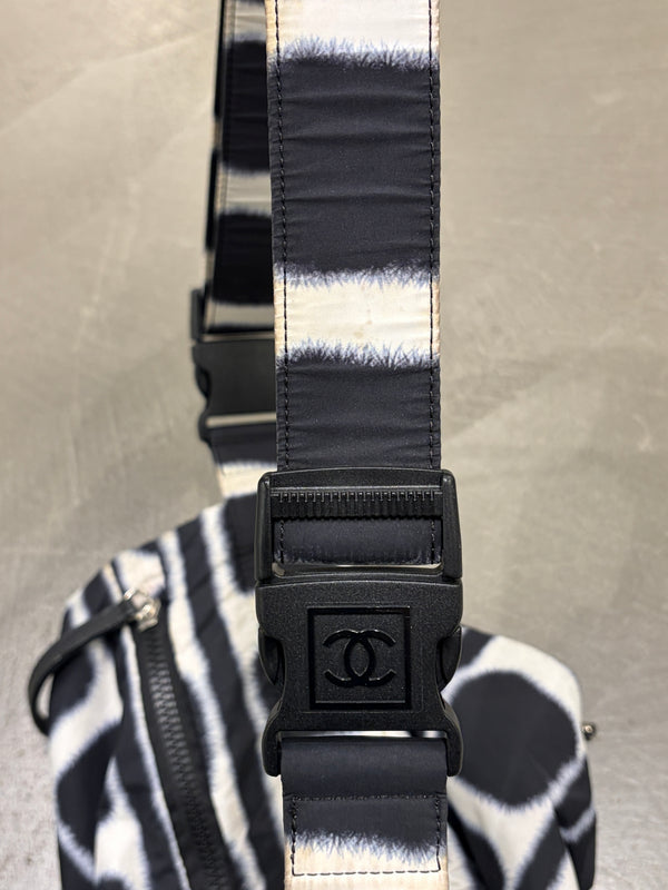 2006-2008 Chanel line sport reversible crossbody bag