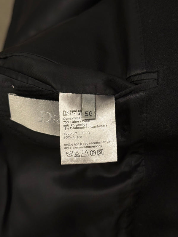 A/W2006 Dior by Hedi Slimane
runway blazer with white contrast piping