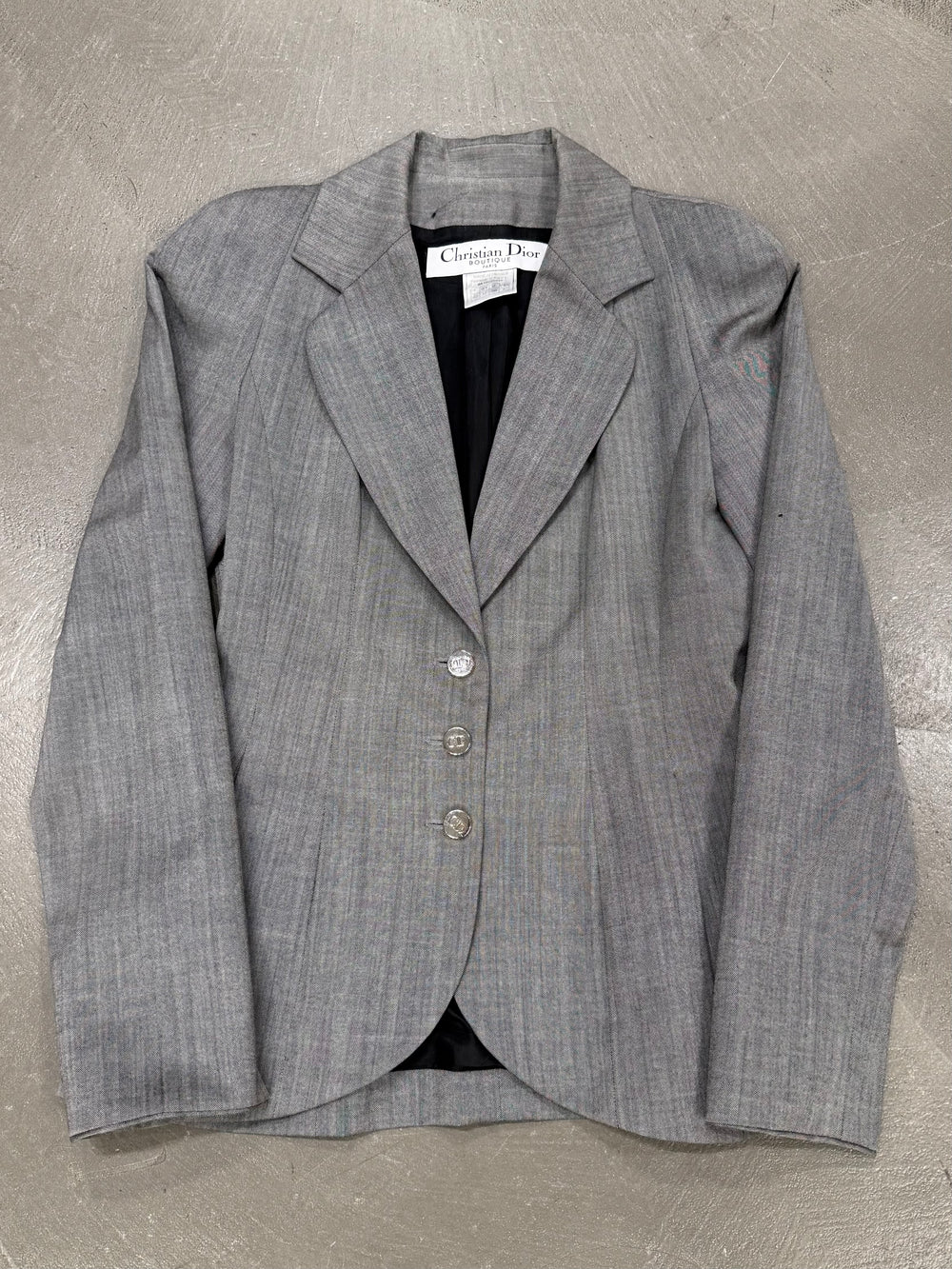 A/W1999 Christian Dior by Galliano tailored wool blazer