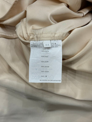 2004 Prada silk belted trench coat