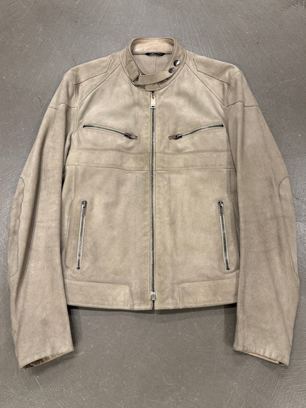 A/W2004 Gucci by Tom Ford biker leather jacket