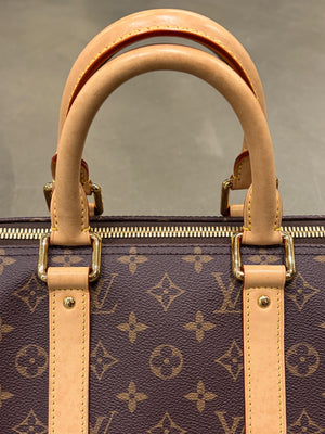 2021 Louis Vuitton x Takashi Murakami monogram Keepall Bandouliere 45