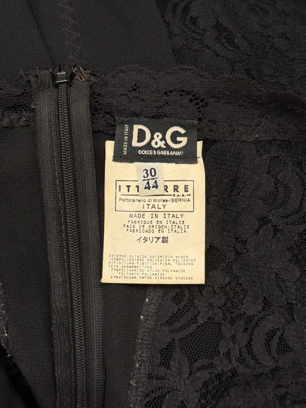 2000s Dolce & Gabbana lace dress