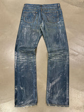 Load image into Gallery viewer, F/W 2003 Dior by Hedi Slimane green waxed denim
