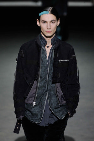 A/W2014 Dries Van Noten runway back-zip bomber jacket