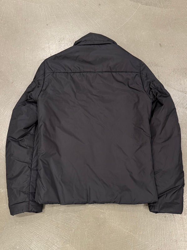 2000s Prada puffer moto jacket