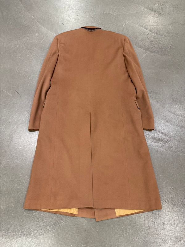 1990s Yves Saint Laurent double breasted cachemire long coat