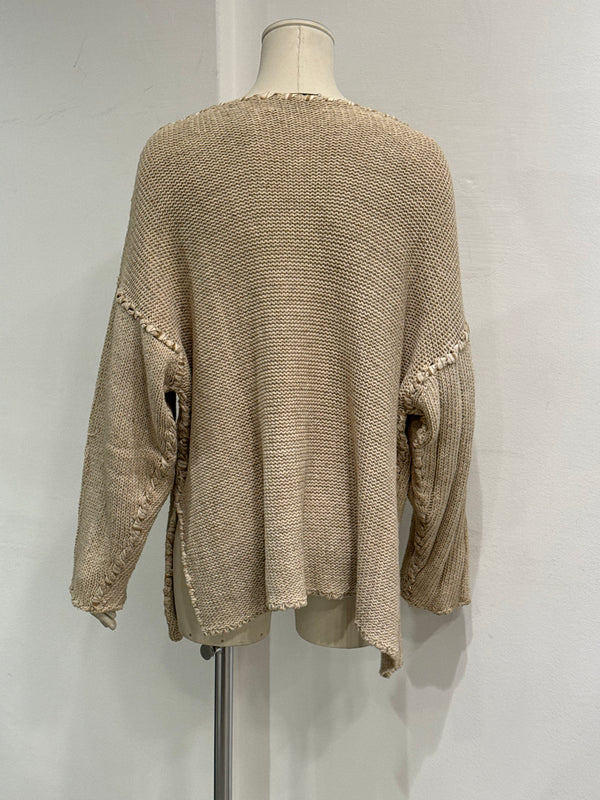 1990s Dolce & Gabbana patchwork cardigan