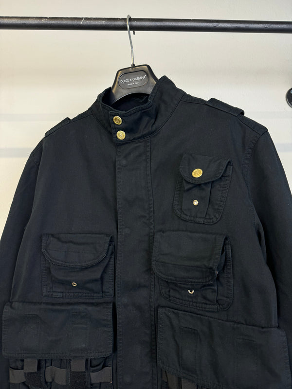 2000s Dolce & Gabbana military cargo bomber jacket