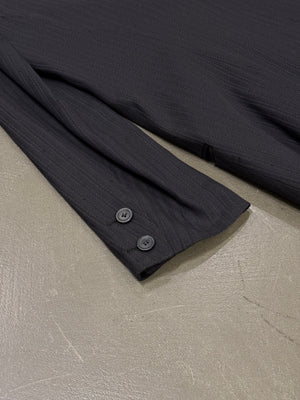 2000s Ann Demeulemeester pinstripe tailored blazer