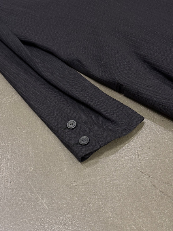2000s Ann Demeulemeester pinstripe tailored blazer