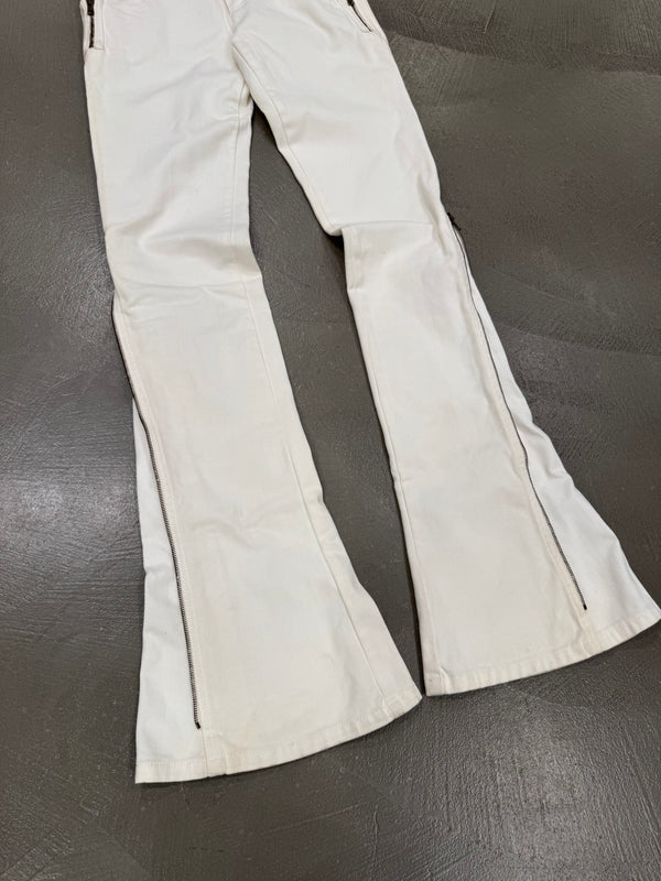 2003 Gucci by Tom ford zipper flared jeans