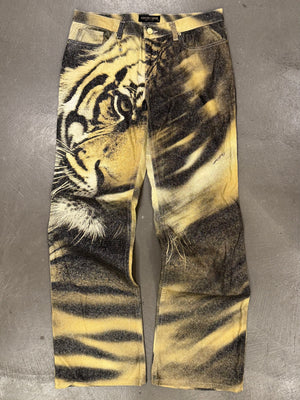 A/W2000 Roberto Cavalli tiger print pants