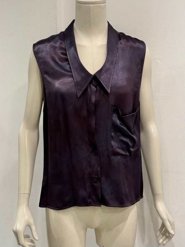 S/S2007 Maison Margiela car seat exclusive fabric sleeveless shirt