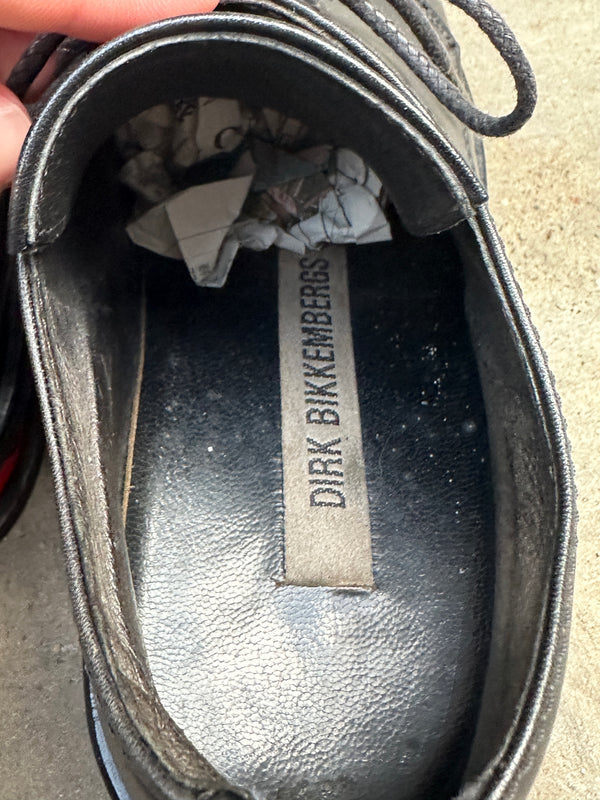 SS1997 Dirk Bikkembergs “Easy Rider” orange derby boots