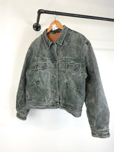 Load image into Gallery viewer, 1990s Armani washed faded oversized denim jacket
