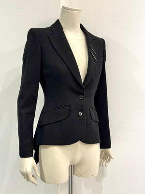 A/W2009 Alexander McQueen campaign blazer with back tail