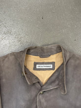 Load image into Gallery viewer, 1990s Emporio Armani cropped boxy leather jacket
