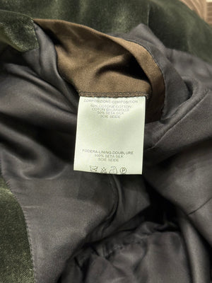 A/W2003 Gucci By Tom Ford velvet blazer