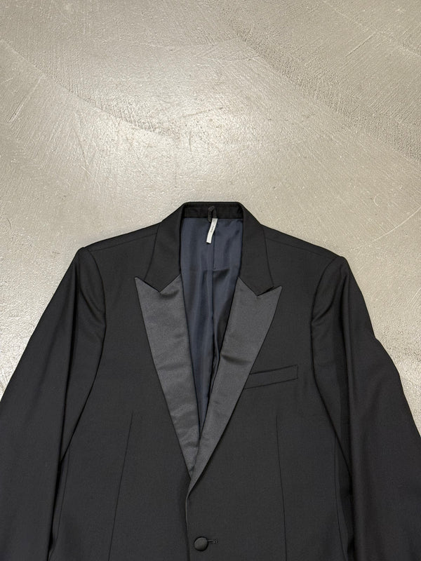 2013 Dior Homme silk shawl-lapels tuxedo blazer jacket