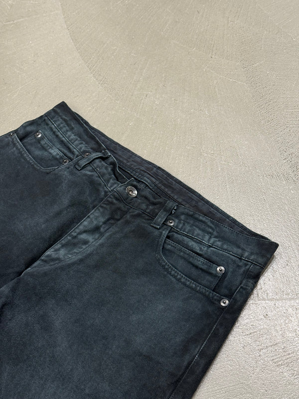 2000s Rick Owens faded jeans