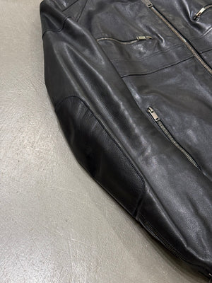 2004 Gucci by Tom Ford biker leather jacket