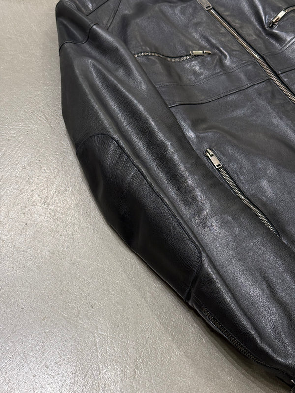 2004 Gucci by Tom Ford biker leather jacket