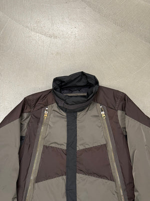 A/W2007 Marithe Francois Girbaud 5 zip puffer jacket