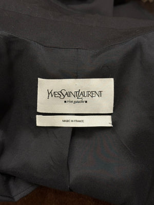 2003 Yves Saint Laurent by Tom Ford runway ruffle jacket