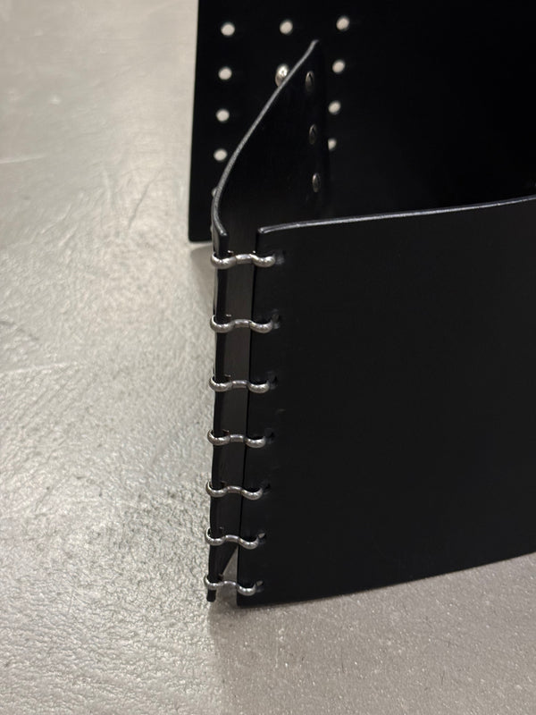 S/S2013 Ann Demeulemeester runway corset belt