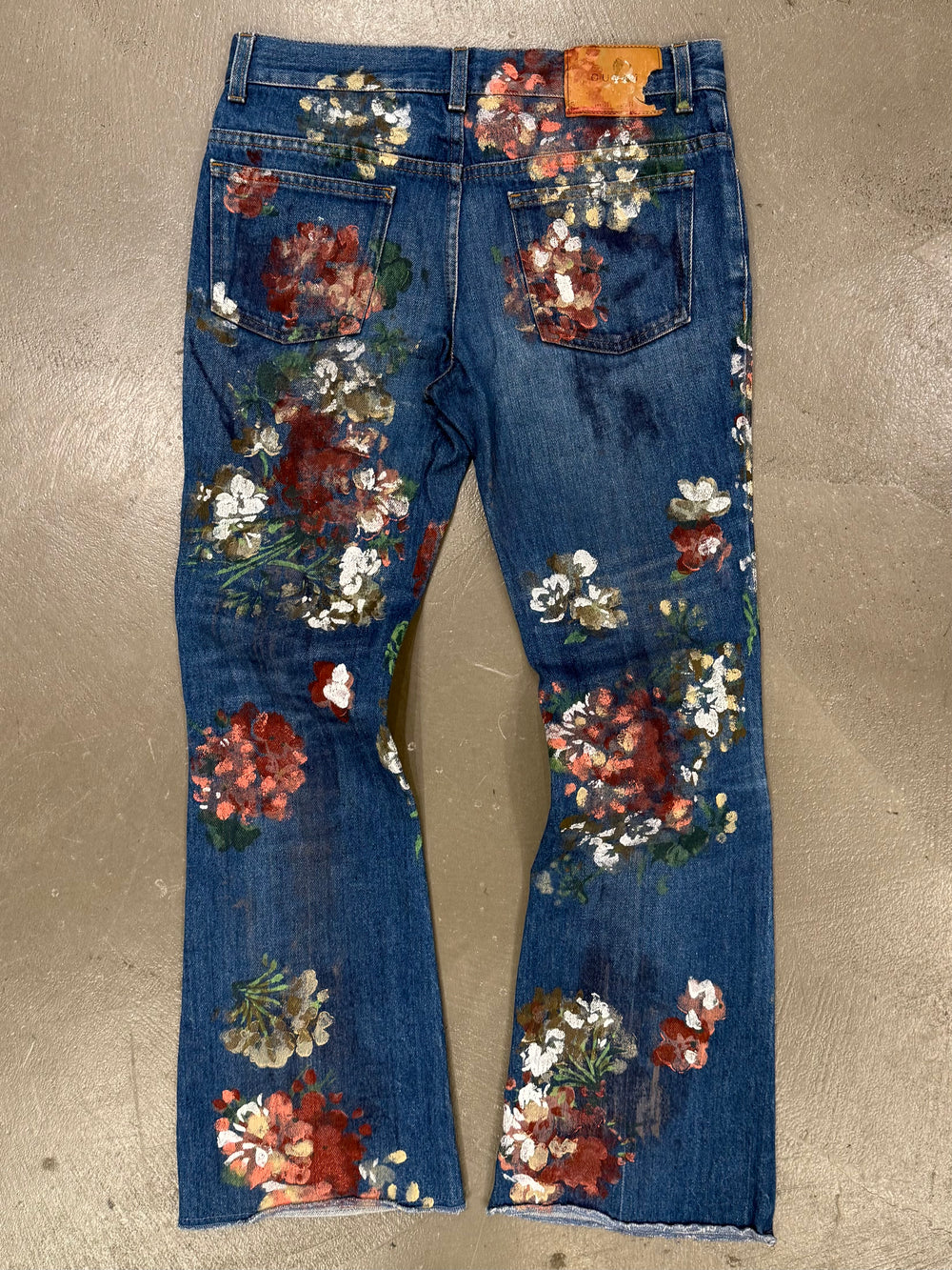 2016 Gucci by Alessandro Michele floral denim