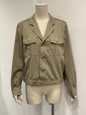 2000s Dries Van Noten cropped military jacket - new with tags