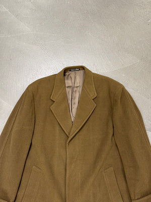 1990s Emporio Armani long wool kashmir coat