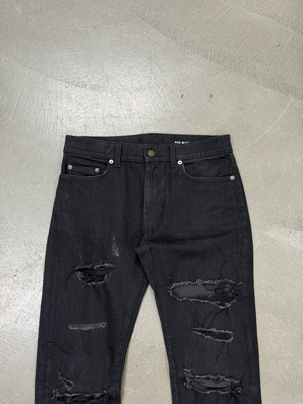 2016 Saint Laurent by Hedi Slimane distressed jeans