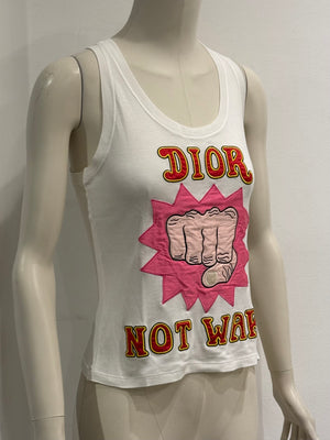 2005 Christian Dior by Galliano runway tank top