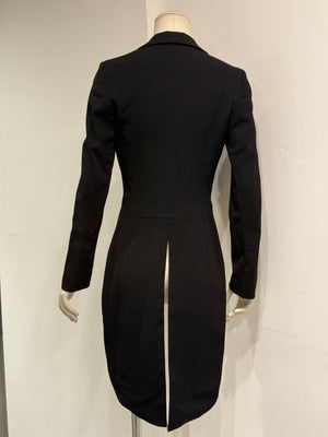 2004 Dolce & Gabbana satin tailcoat blazer