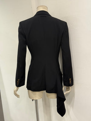 2000s Jean Paul Gaultier deconstructed tailored blazer