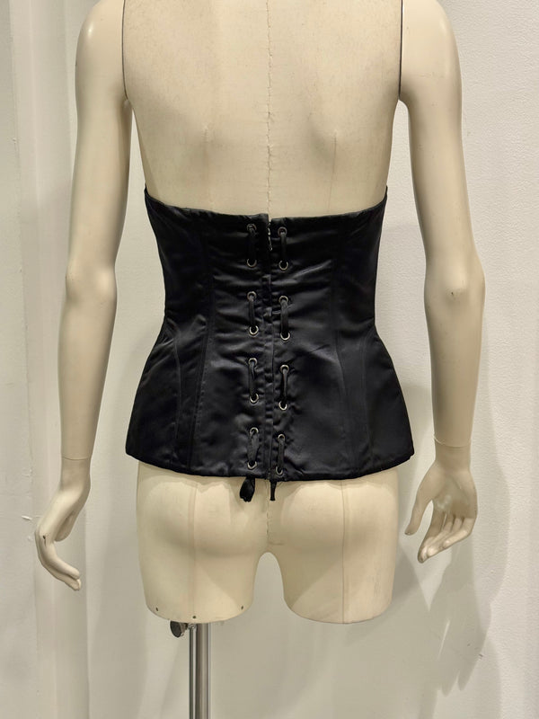 S/S2001 Gucci by Tom Ford iconic cone bra runway corset