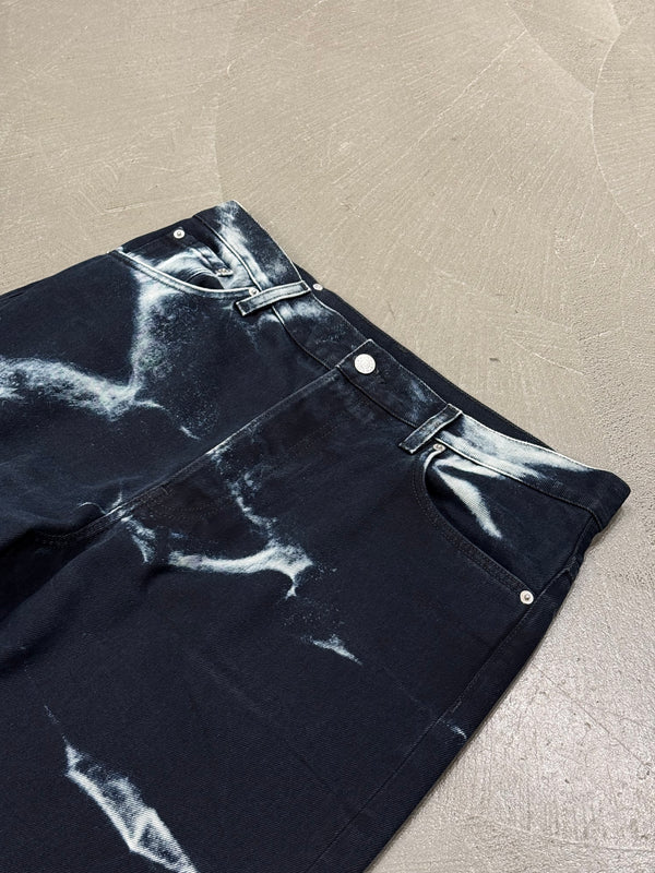 A/W2022 Dries Van Noten acid electric pants